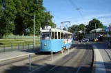 Stockholm Djurgårdslinjen 7N with railcar 71 at Liljevalchs/Gröna Lund (2009)