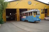 Stockholm railcar 333 at Alkärrshallen (2012)