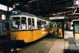 Stuttgart articulated tram 642 on Strohgäustraße 1 (2007)