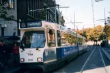 The Hague extra line 8 with articulated tram 3102 at Centrum (2003)