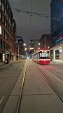 Toronto low-floor articulated tram 4644 near King Street East at Ontario Street (2025)
