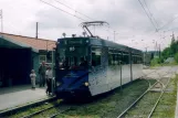 Trondheim tram line 9, Gråkallbanen with articulated tram 93 at Munkvoll (2005)