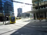 Utrecht articulated tram 6068 close by CS Jaarbeursplein (2022)