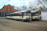 Vienna articulated tram 4-101 "Erich" at Eichenstr. (2010)