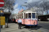 Vienna museum tram 6857 at Ring, Volkstheater U (2010)