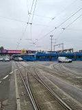 Zagreb in the intersection Ulica kneza Branimira/Avenija Marina Držića (2022)
