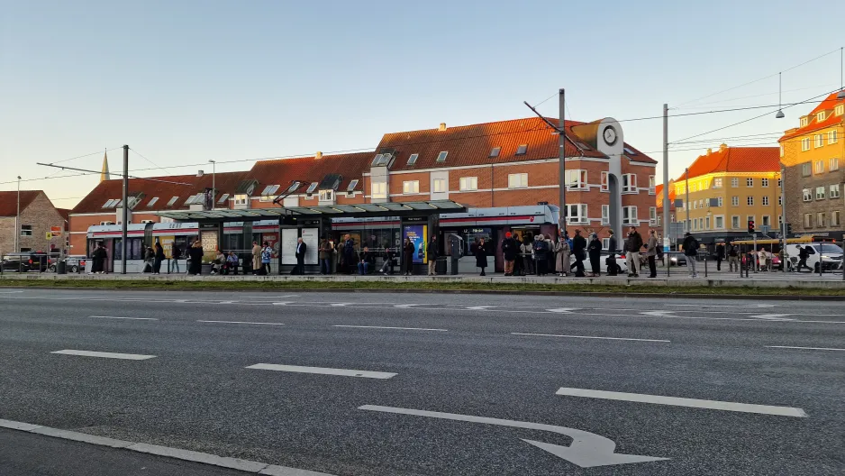 Aarhus light rail line L2  at Nørreport (2024)