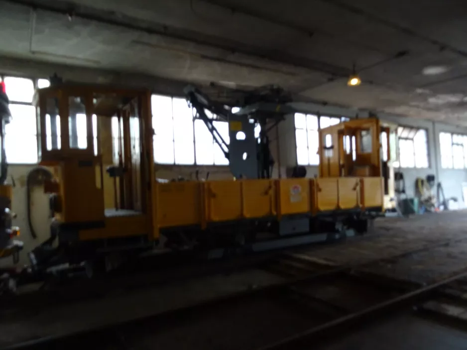 Amsterdam service vehicle 6011 inside Electrische Museumtramlijn (2022)