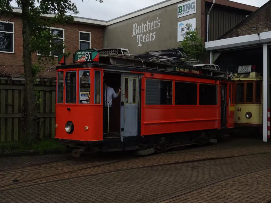 Amsterdam service vehicle H47 on Electric Tram Museum (2022)
