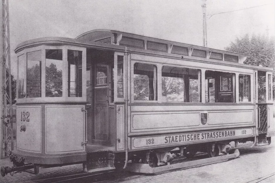 Archive photo: Mainz sidecar 132 at Kreyßigstraße (1916)