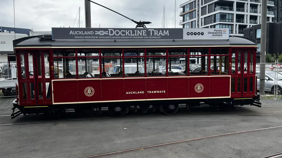 Auckland railcar 466 at Auckland Dockline Tram (2024)