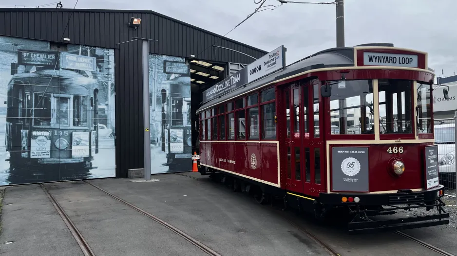 Auckland railcar 466 by Auckland Dockline Tram (2024)