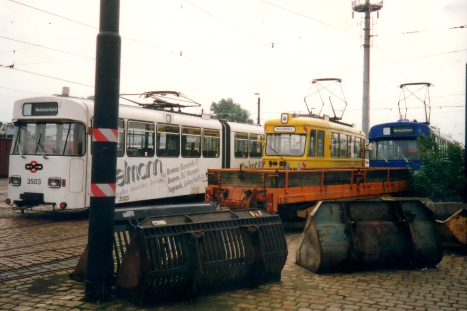 Bremen articulated tram 3503 at BSAG - Zentrum (2002)