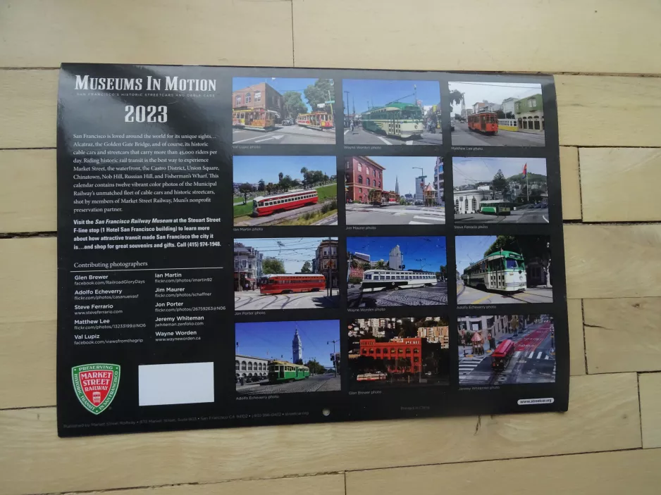 Calendar: Museums In Motion
(2023)