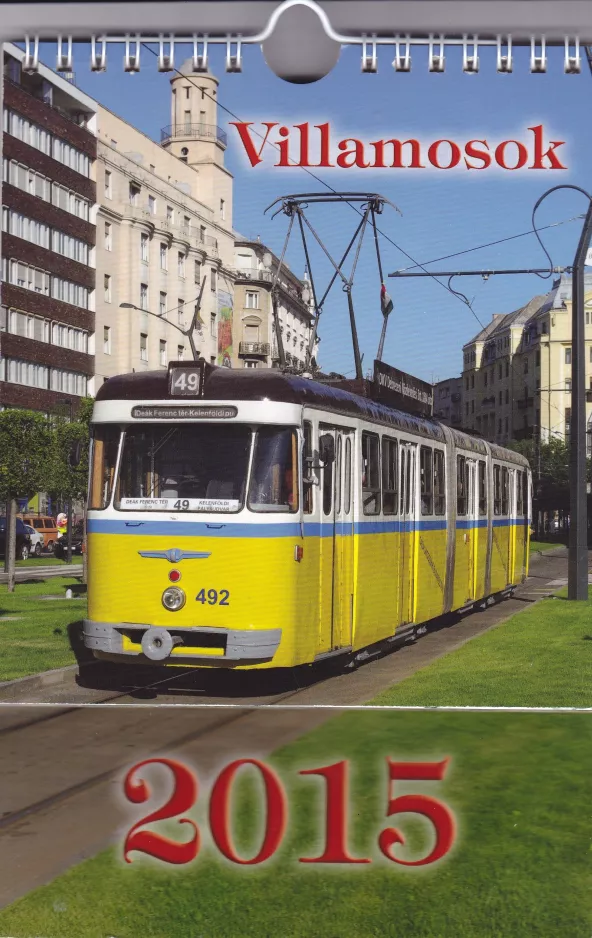 Calendar: Villamosok 2015 (2012)