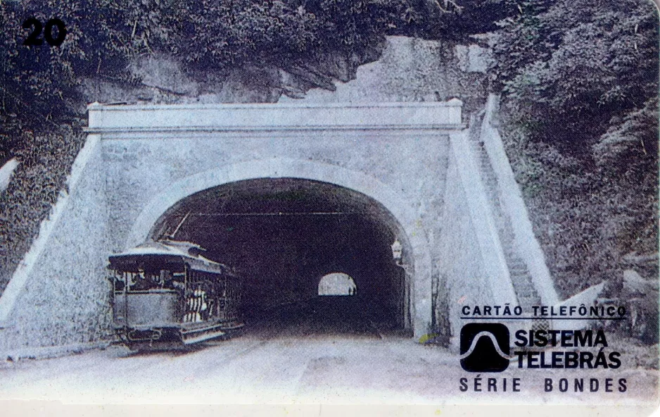 Calling card: The front: Túnel do Lema 1906
(1996)