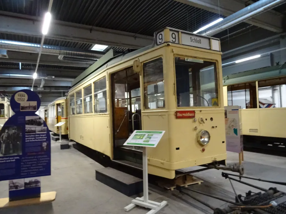 Darmstadt railcar 15 in Funkeschees Remise (2024)