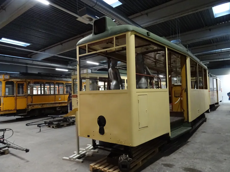 Darmstadt railcar 507 in Funkeschees Remise (2024)