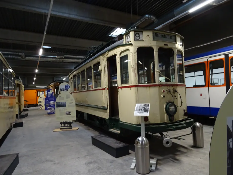 Darmstadt railcar 67 in Funkeschees Remise (2024)