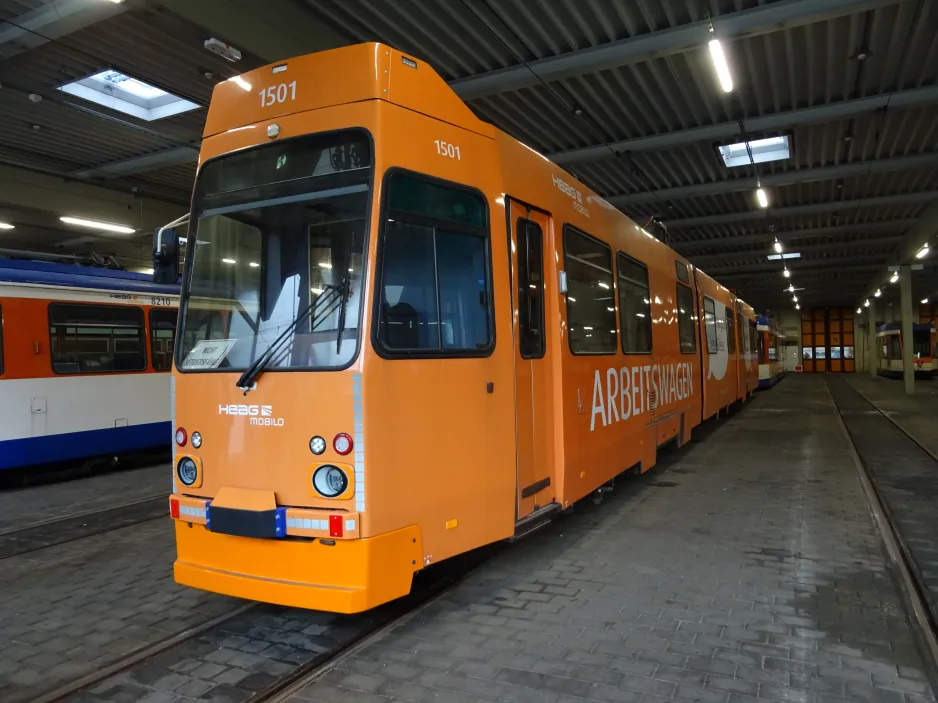 Darmstadt service vehicle 1501 in HEAR mobilo Böllenfalltor (2024)