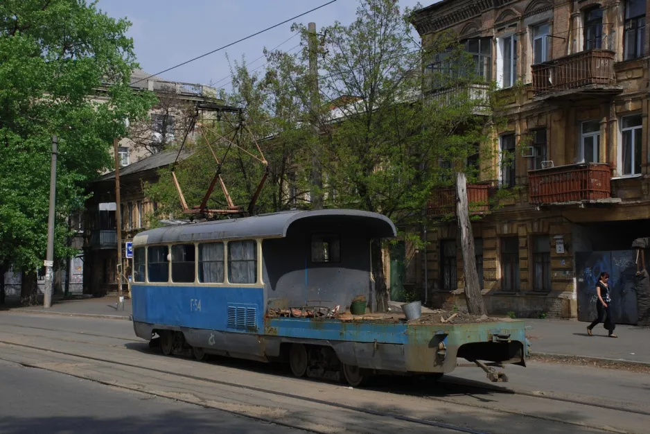 Dnipro service vehicle 54 near Kniahyni Olhy St (2011)