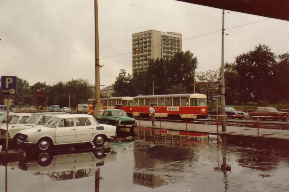 Dresden close by Hauptbahnhof (1983)