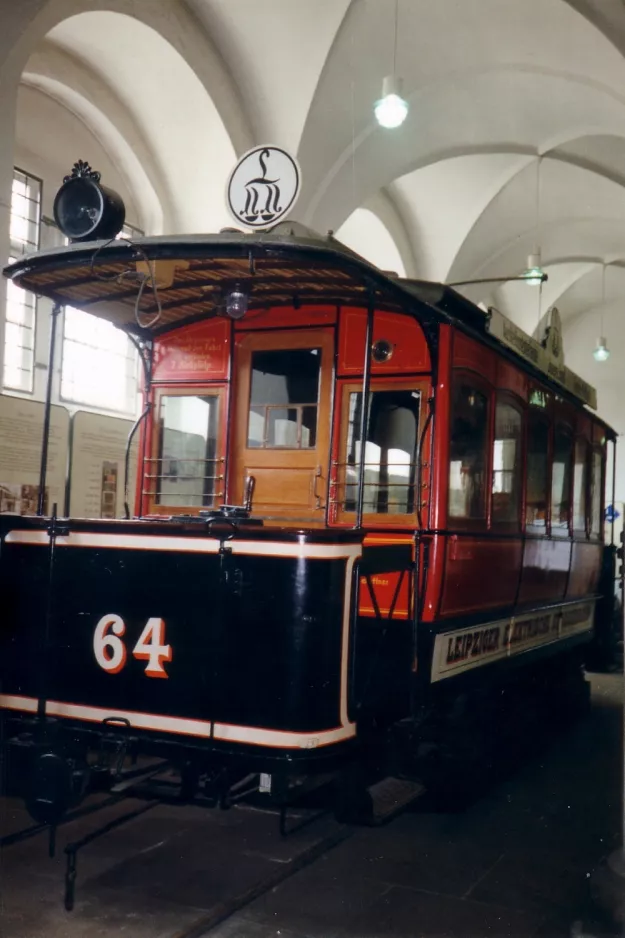 Dresden railcar 64 on Verkehrsmuseum (1996)