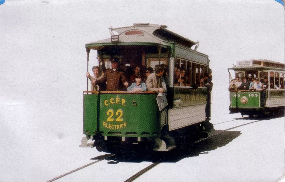 Entrance ticket for Museu do Carro Eléctrico, the front (2008)