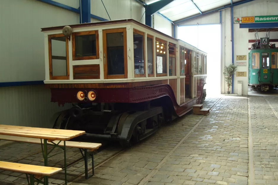 Hannover railcar 12 in Straßenbahn-Museum (2014)