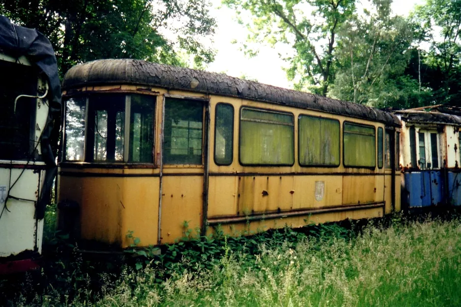 Hannover sidecar 52, side view Hannoversches Straßenbahn-Museum (2002)