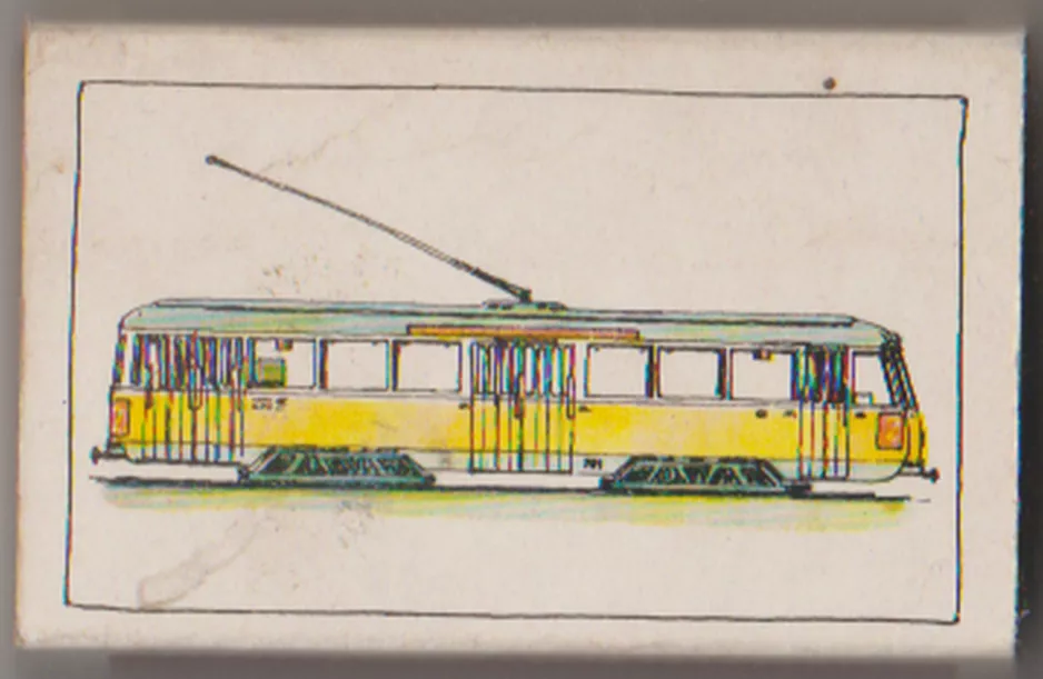 Matchbox: Copenhagen railcar 701 (1978)