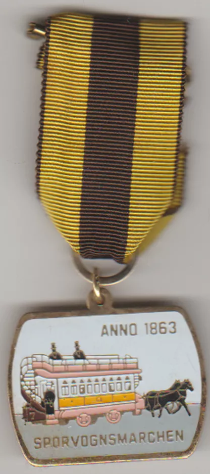 Medal: Anno 1863 Sporvognsmarchen (1992)