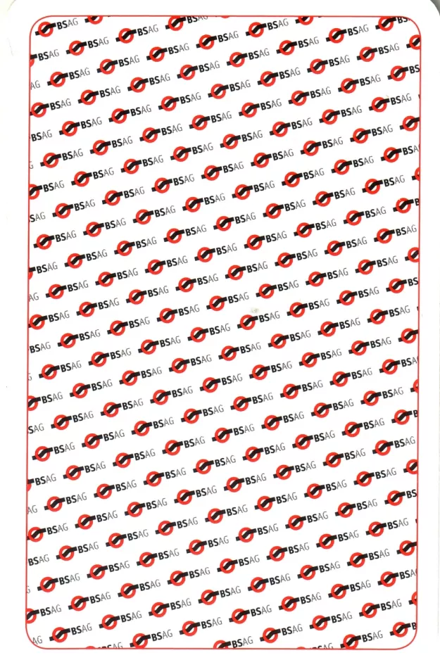 Menu card: Backside. 4 kort. BSAG
(2006)