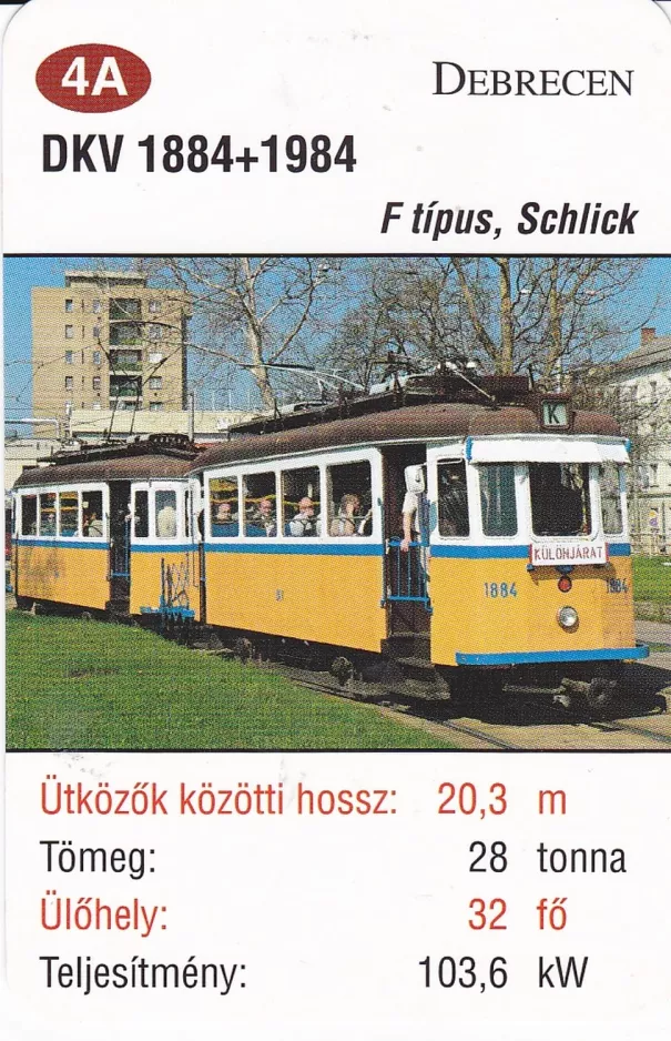 Playing card: A4 Debrecen
(2014)