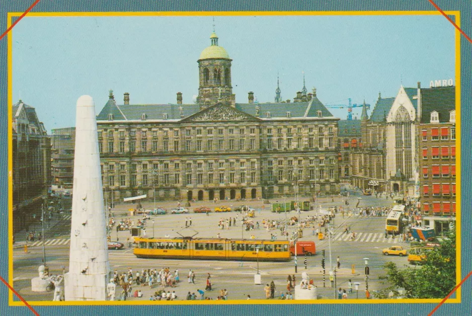 Postcard: Amsterdam on Dam (1975)