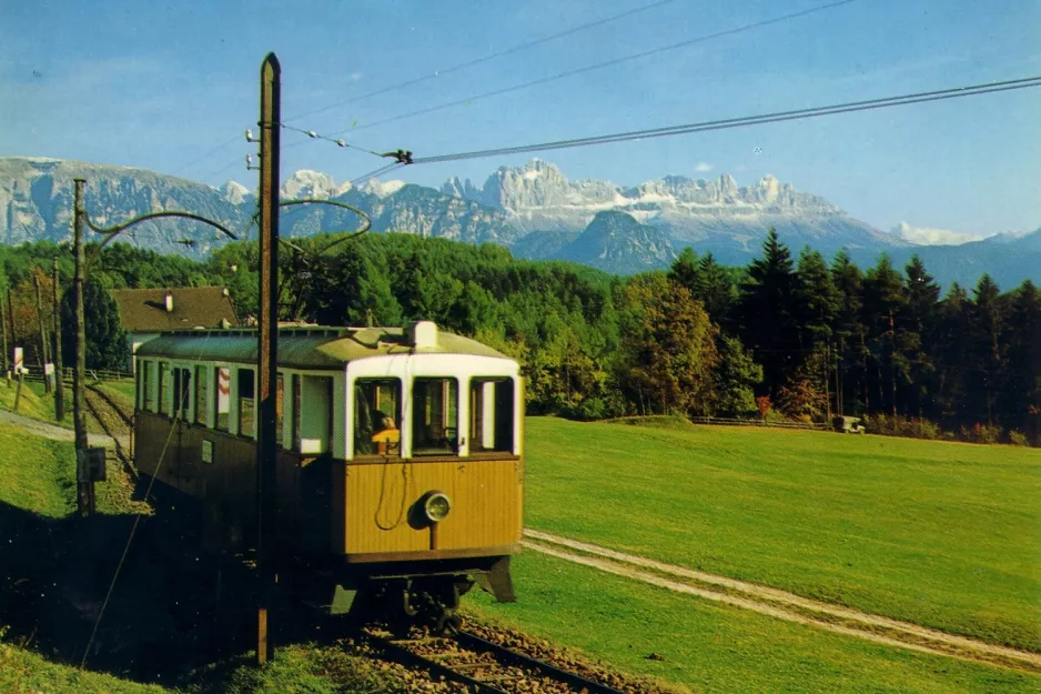 Postcard: Bolzano Rittnerbahn 160  near Wolfsgruben/Costalovara (1980)