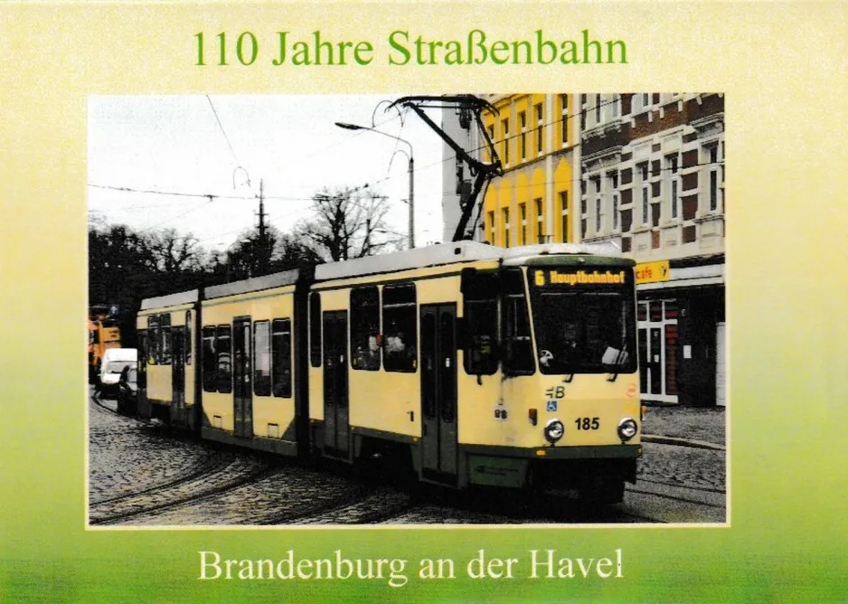 Postcard: Brandenburg an der Havel, the front (2007)