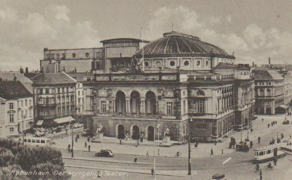 Postcard: Copenhagen by Royal Danish Theatre (1947)