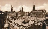 Postcard: Copenhagen on City Hall Square (1930-1935)