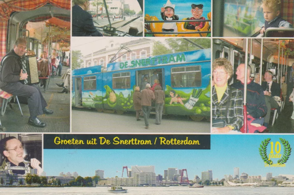 Postcard: Groeten nit De Snerttram / Rotterdam
(2010)