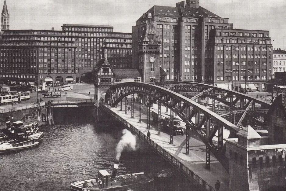 Postcard: Hamburg, Hochhäuser (1925)