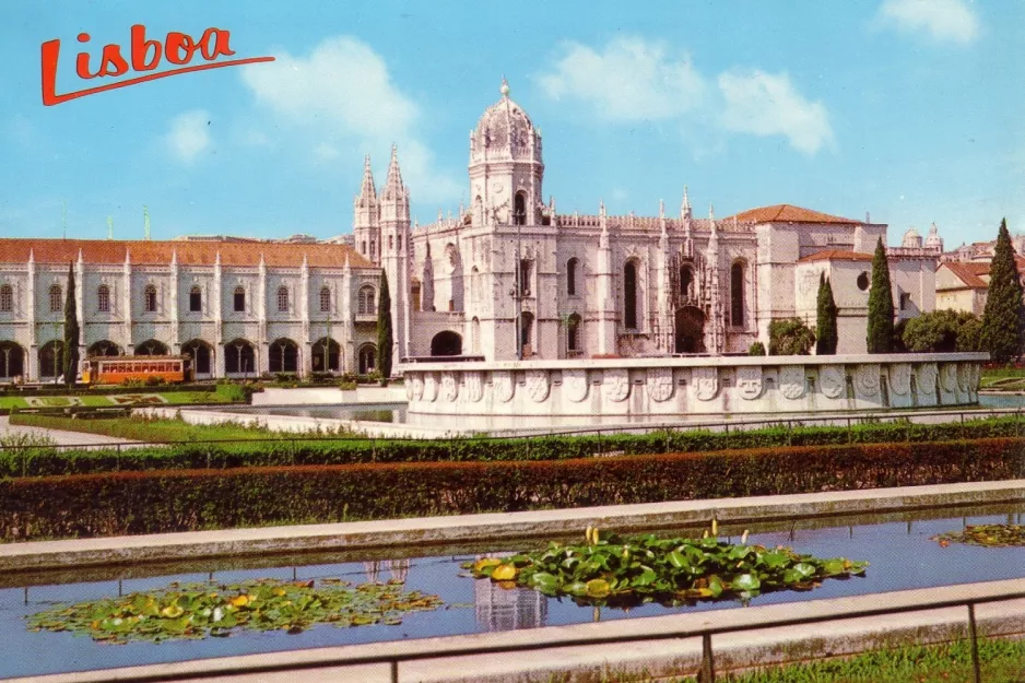 Postcard: Lisbon near Mosteiro dos Jerónimos (1970)