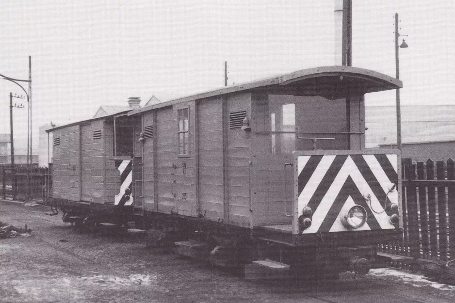 Postcard: Mainz freight car 215 at Kreyßigstraße (1964)