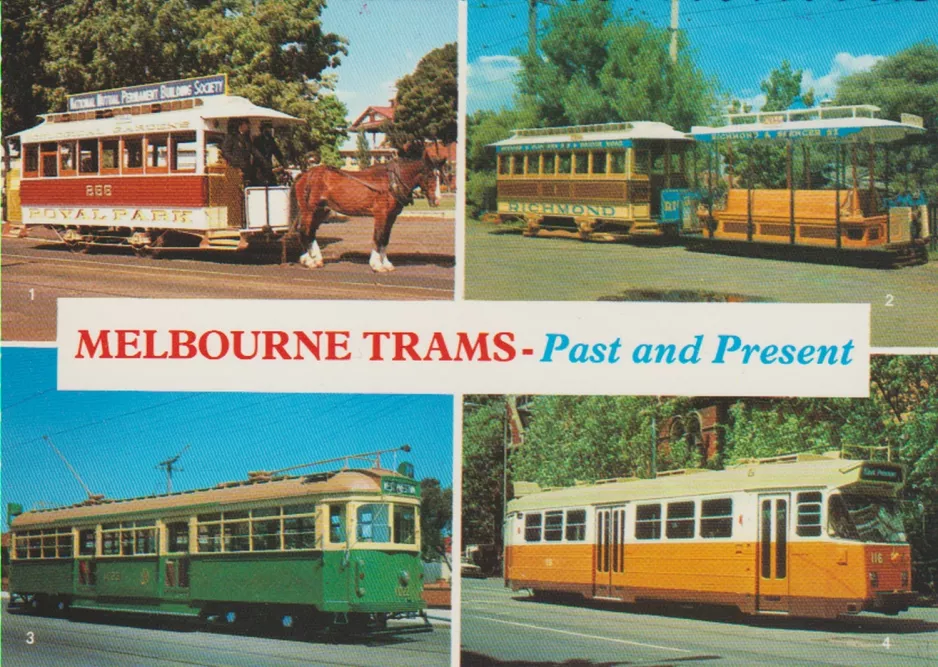 Postcard: Melbourne Trams-Past and Present
 (1981)