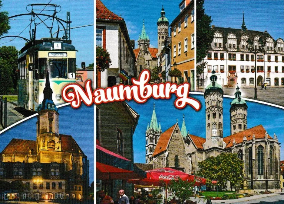 Postcard: Naumburg tourist line 4  (2015)