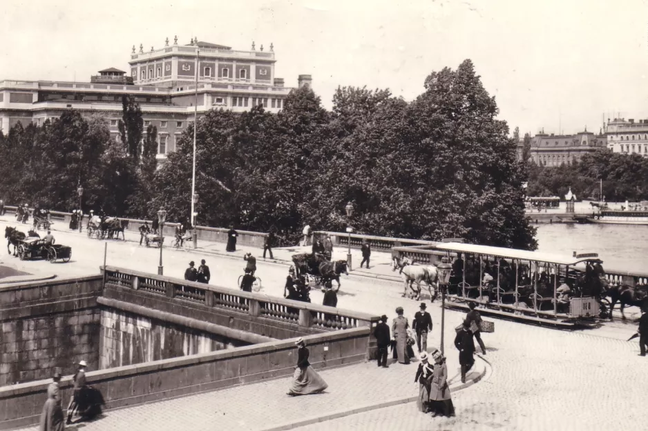 Postcard: Norrbro ca. 1908. (1908-1909)