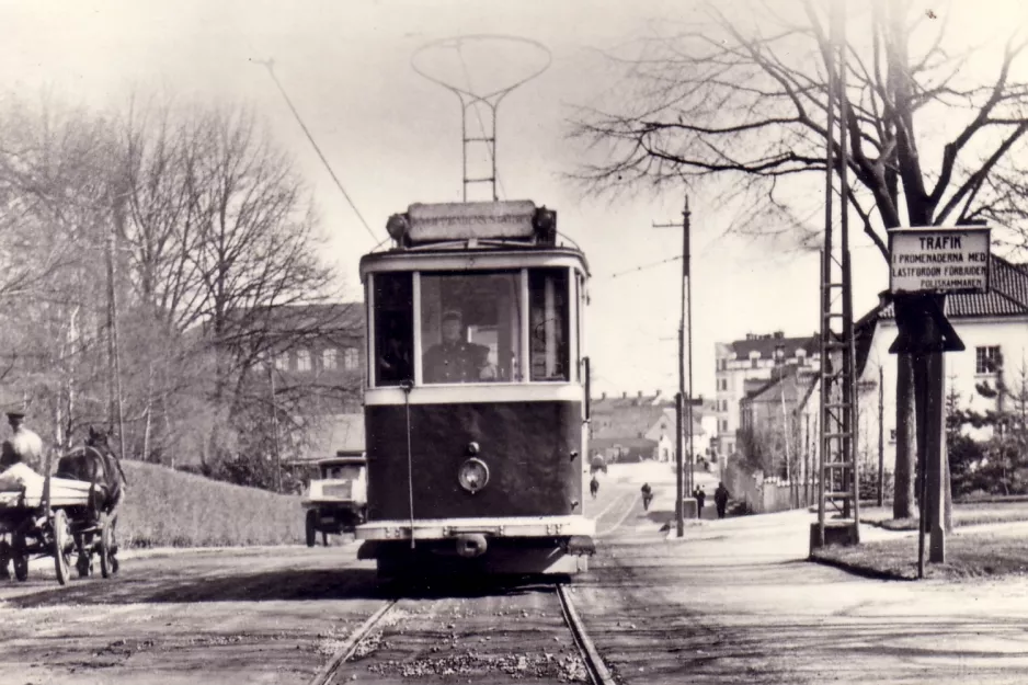 Postcard: Norrköping on Södra Promenaden (1925)