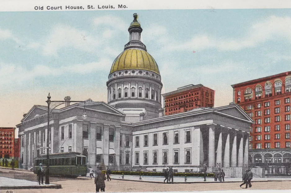 Postcard: Old Court House, St. Louis, Mo. (1925)
