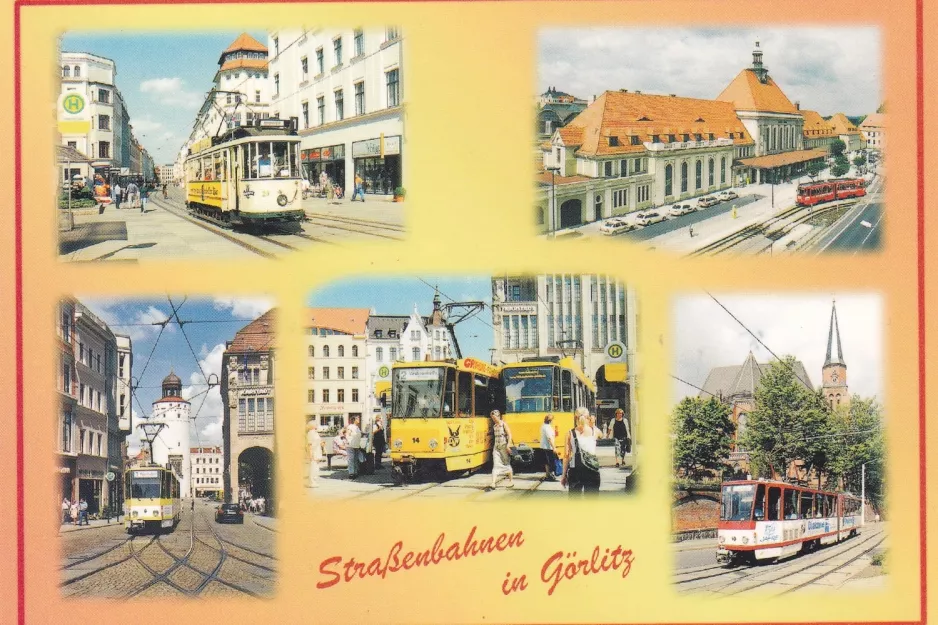 Postcard: Straßenbahn in Görlitz
 (1999-2000)