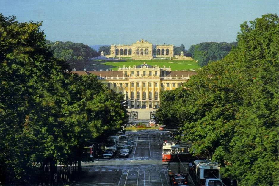 Postcard: Wien - Schloss Schönbrunn + Gloriette
 (1998)